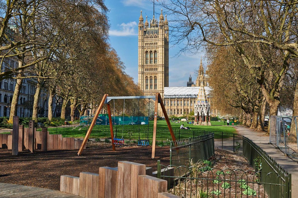 Que ver en Londres - Jardín de la Torre Victoria