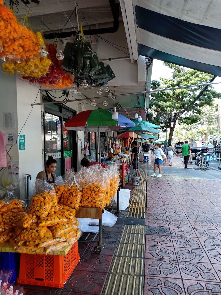 Que ver en Bangkok - Pak Khlong Talat (Flower Market)